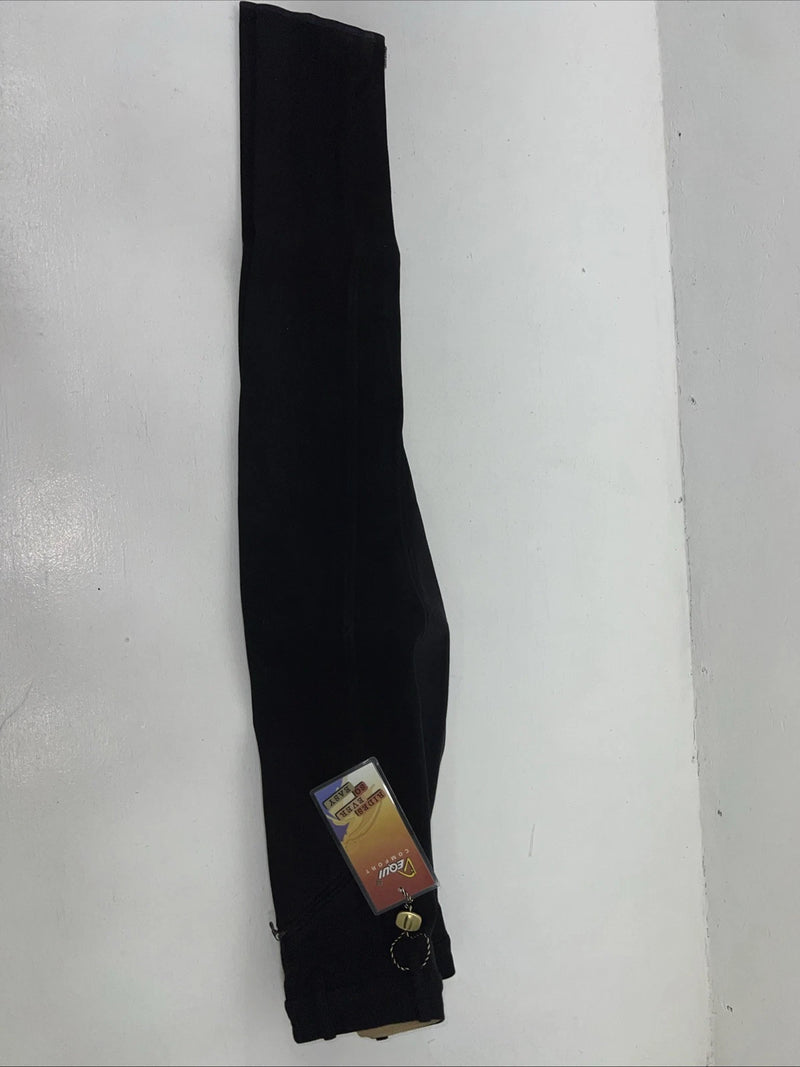 New Women’s Black Vequi Comfort English Riding Breeches. 24 L 6900 G-19