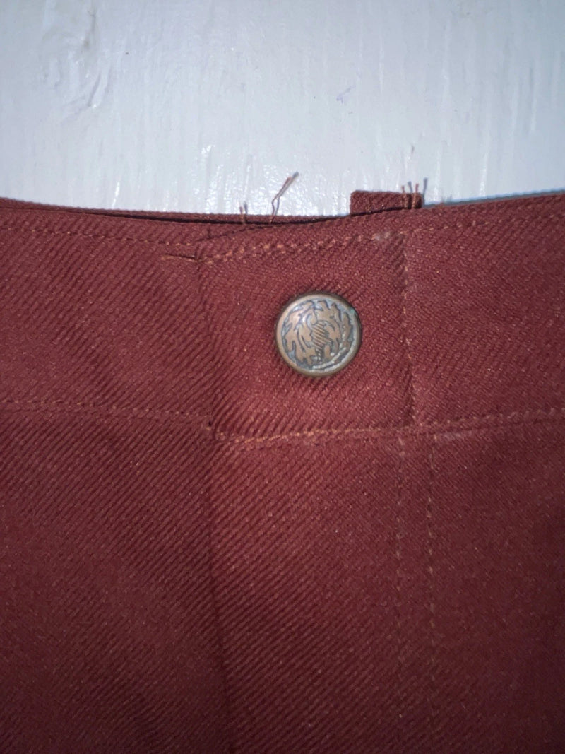 New Vintage Red Dickson Jenkins Polyester Pants #5512 ZZ-24