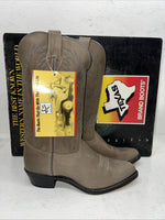 New Women’s Grey Texas Imperial Cowboy Boots. 4952 6.5 6 1/2 M. 19-141