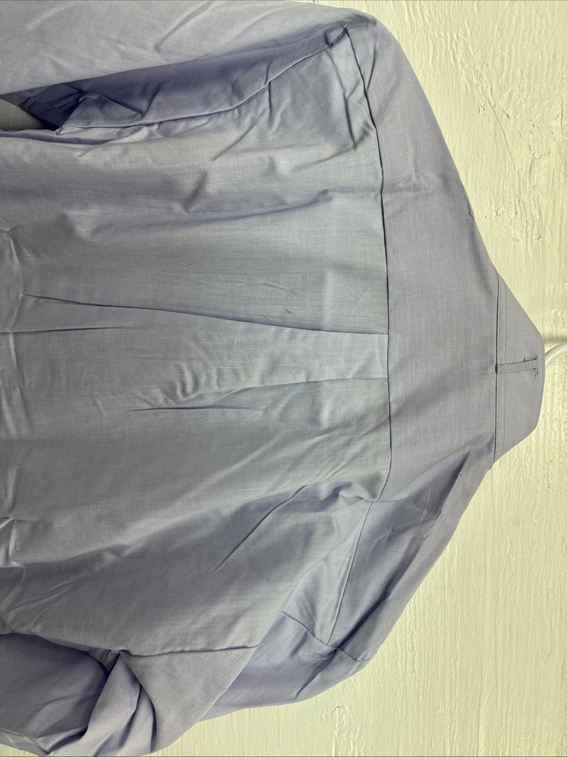 New Wayne Scott Purple Long Sleeve Button Up English Shirt Small X-94