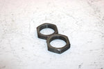 1987 Honda Atc 90a Oem Rear Axle Jam Nut Pair 90307-968-000 AH57