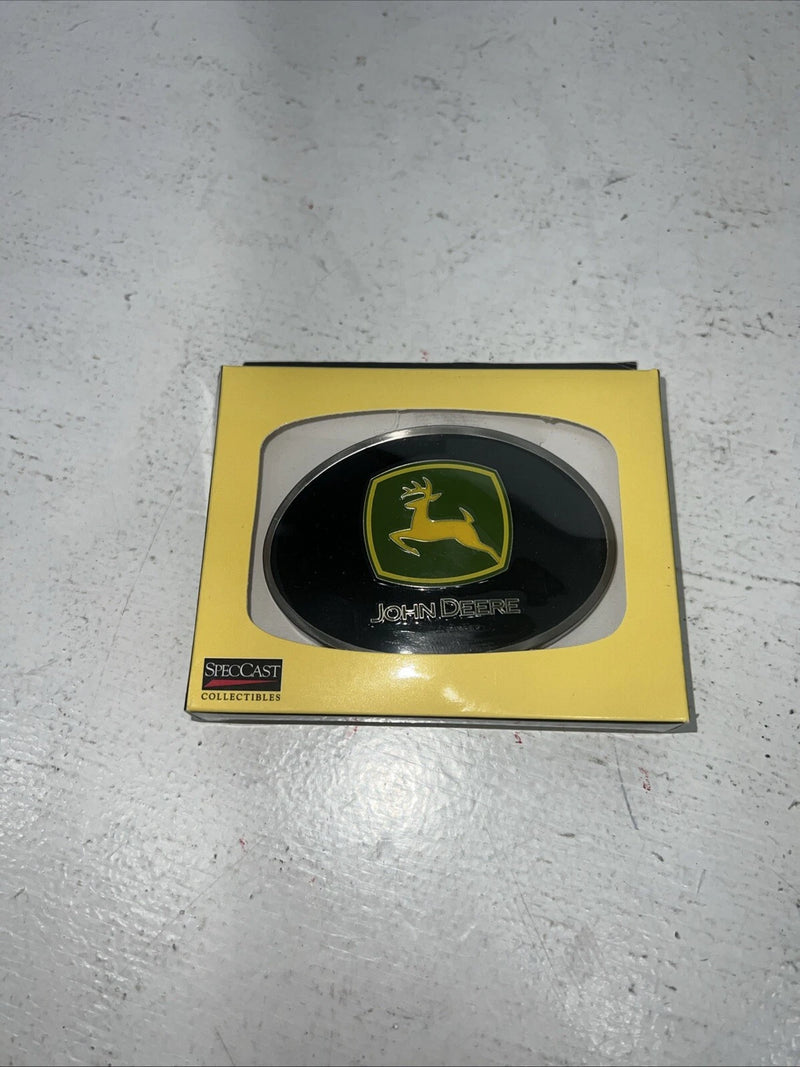 New Women’s John Deere Black Oval Belt Buckle. JDM602 A-120
