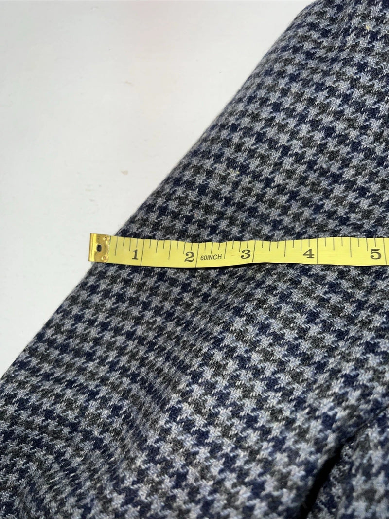 New Men’s Pioneer Wear Blue Plaid Suit Jacket 48L #12504 AA-600