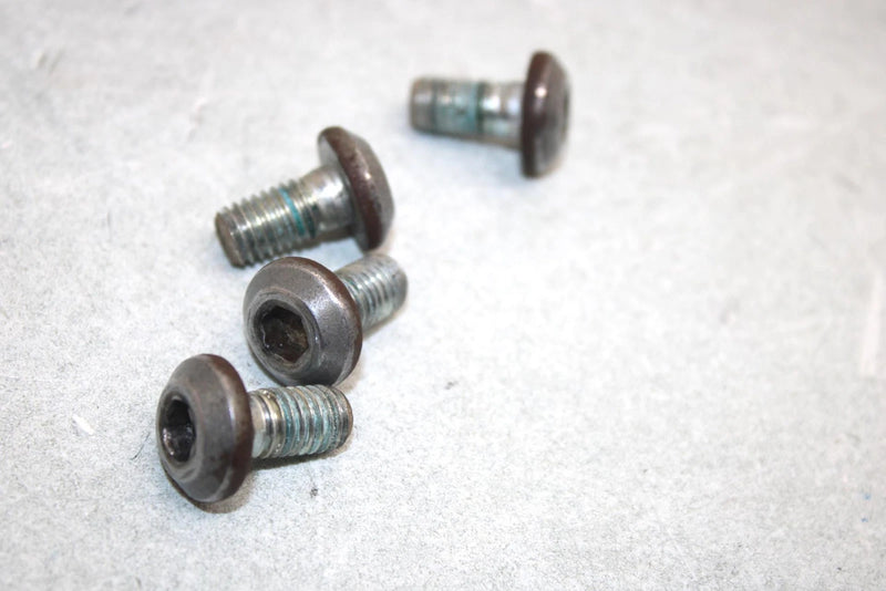 03 Yamaha  Kodiak 450 Awd Oem Rear Brake Rotor Bolt Set Of 4 90109-081G0-00 AY44