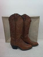 New Youth Brown Kenny Roger’s Cowboy Boots. 40444 5 M. 2-153