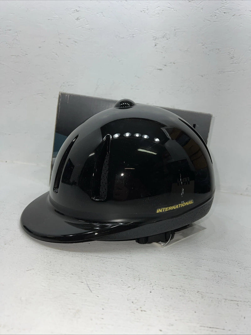 New Women’s Black IRH English Riding Helmet. 108717 Large. 12-103