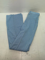 New Vintage Blue Checkered Lee Polyester Pants #2652644 ZZ-46