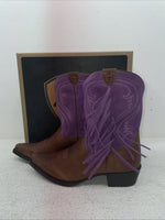 New Youth Purple With Fringe Ariat Cowboy Boots. 10012797 5 M. 2-172