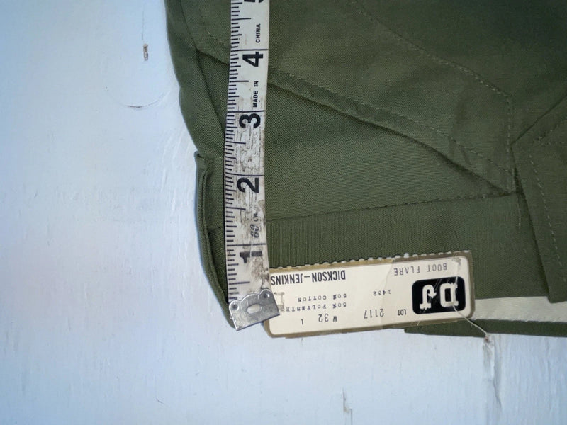 New Vintage Green Dickson Jenkins Polyester Pants #2117 OO-26