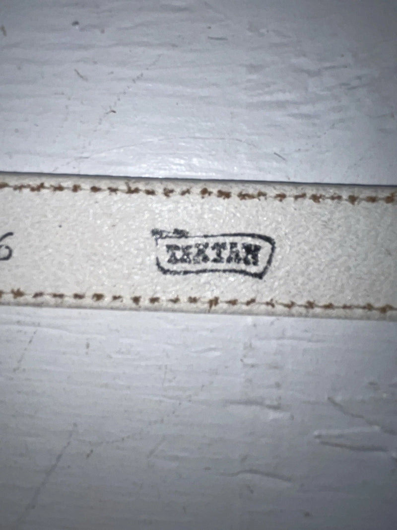 New White Genuine Leather Tex Tan 26” Belt #028880 NN-43