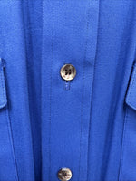 New Men’s Brooks & Dunn Blue Red Long Sleeve Button Up 16.5 X 36 Large Q-107