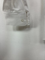 New Kids Classix White Long Sleeve Button Up English Shirt Size BS TT-27
