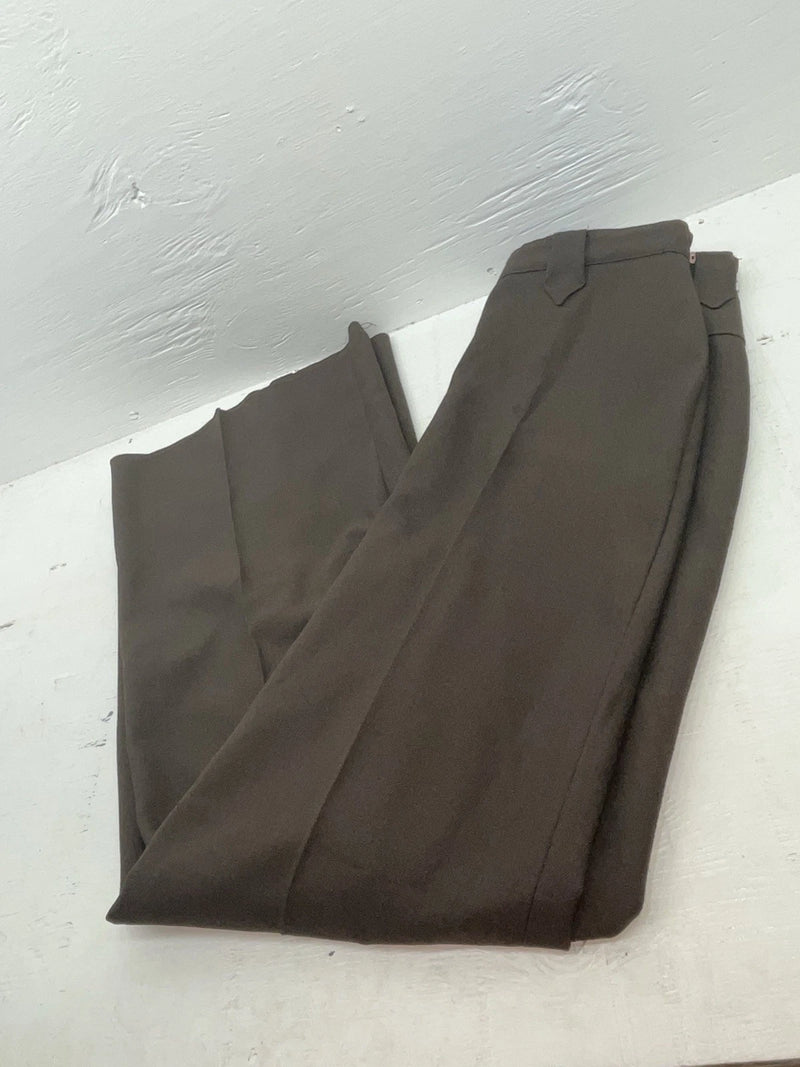 New Vintage Brown Panhandle Slim Polyester Pants VV-26