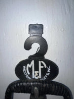 New Black Genuine Leather M & F Weaved And Pendent 24” Belt #3241001 NN-69