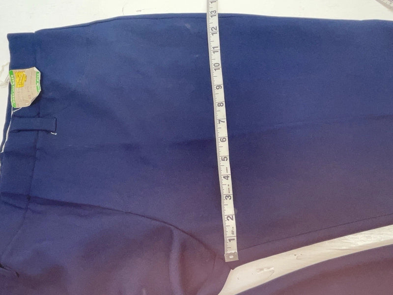 New Vintage Blue H Bar C Polyester Pants #MR477 ZZ-14