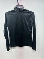 New Women’s Valencia Black Gem Long Sleeve Half Zip Show Shirt Large TT-57