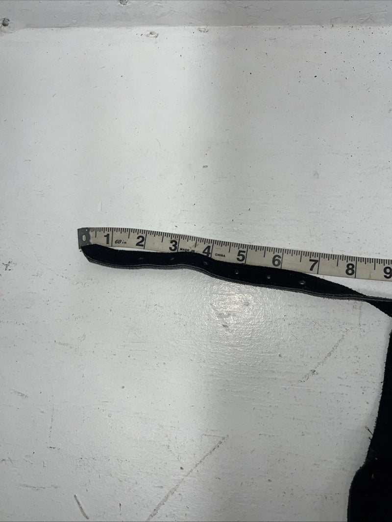 NOS Youth Black Show Chaps Adjustable Waist 42” N-34