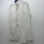 New Men’s ELY tuxedo White Long Sleeve Pearl Snap Small B-48