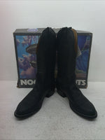 New Men’s Black Nocona Cowboy Boots. 6201 8 E. 1-101