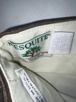 New Vintage Brown Mesquite Polyester Pants #5716 VV-1