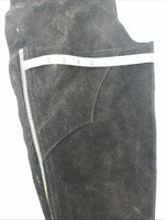 NOS Youth Black Show Chaps Adjustable Waist 42” N-34