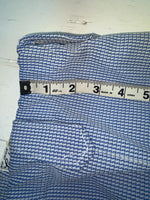 New Vintage Blue Checkered Dickson Jenkins Polyester Pants #536 ZZ-41
