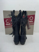 New Women’s Navy With Fridge Capezio Cowboy Boots. L 692 5 M. 2-48