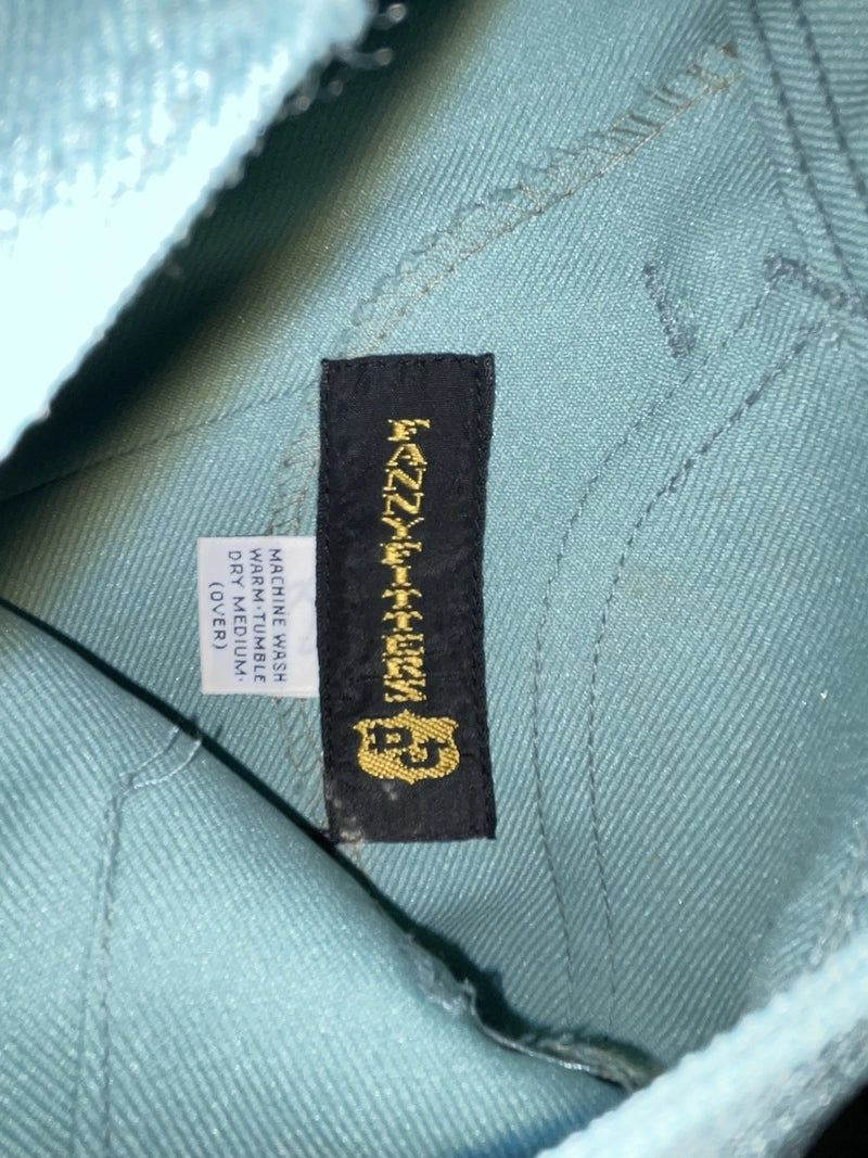 New Vintage Turquoise Dickson Jenkins Polyester Pants #581 SS-78