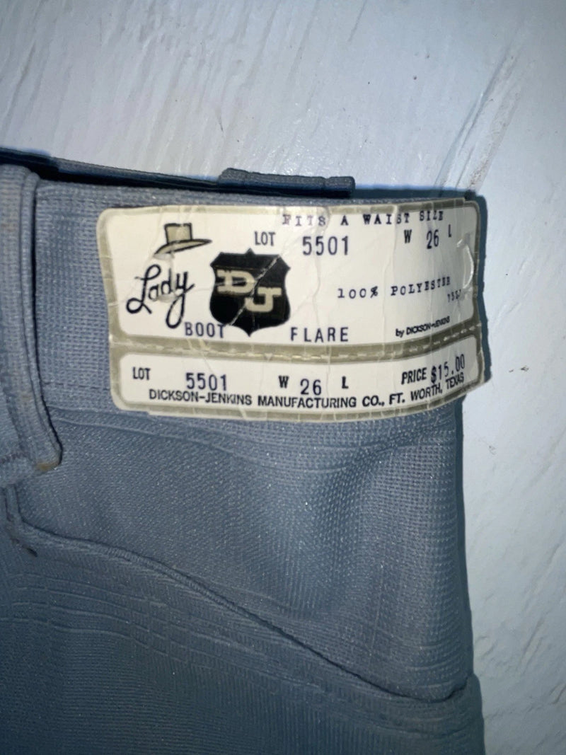New Vintage Gray Dickson Jenkins Polyester Pants #5501 VV-76