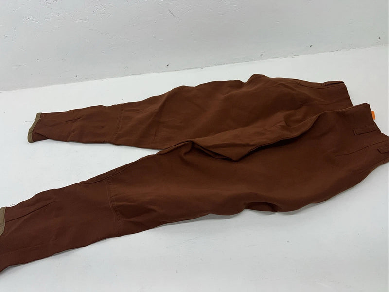 New Women’s Burnt Orange Equestrian English Riding Breeches. 27 Reg C 5766 D-61