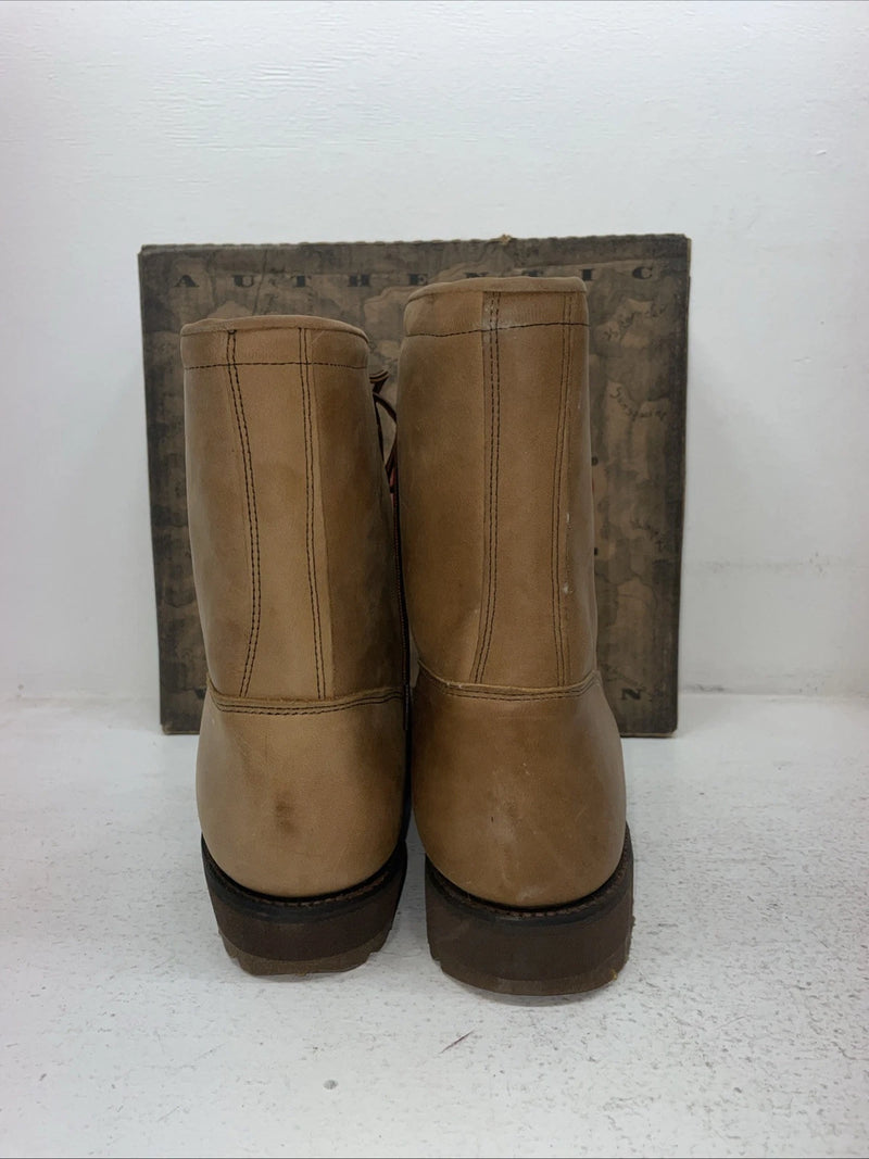New Men’s Brown Lace Up Laredo Cowboy Boots. 1263 9.5 9 1/2 E E. 4-40