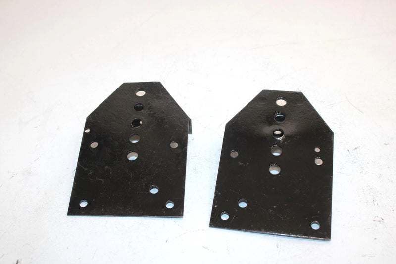 90 Polaris Classic 500 Oem Rear Skid Mount Bracket Set 1011666 1011667 Q5580