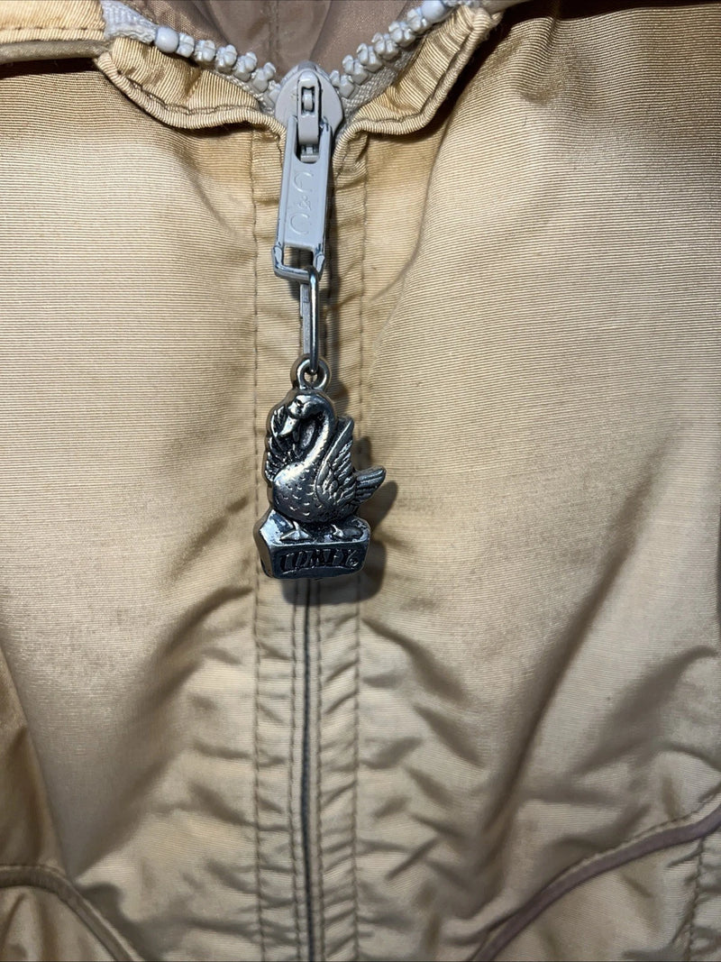 New Woman’s Comfy Brown Puffer Jacket 42 RR-29