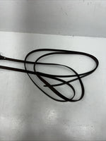 New Leather Tough 1 Western Browband Headstall W/ Split Reins And Bit Large S-73