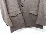 New Men’s Pioneer Wear Brown Suit Coat 42 #12580 Y-602