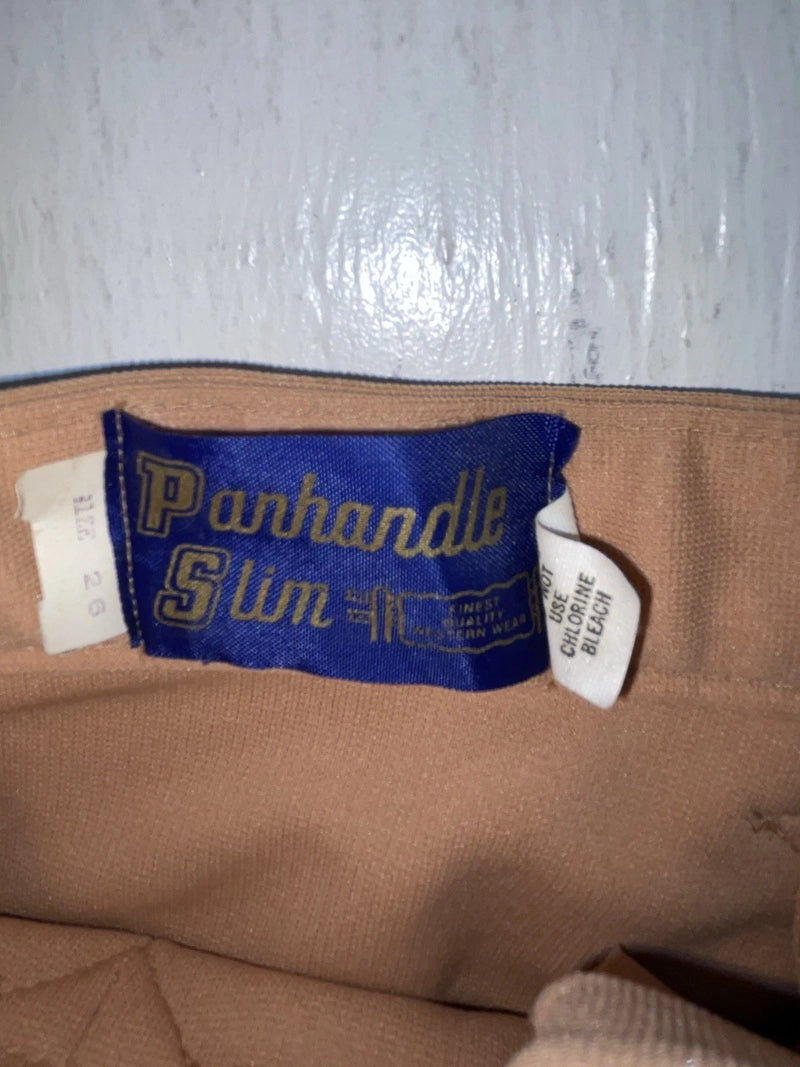 New Vintage Orange Panhandle Slim Polyester Pants #732216 3A-87