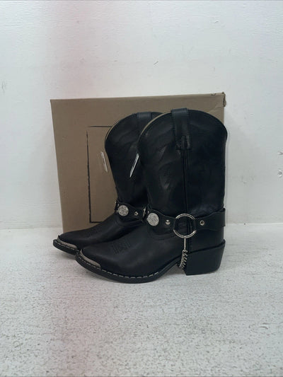 New Kids Black Smoky Mountain Cowboy Boots. 1083 C 1.5 1 1/2 D. 23-102