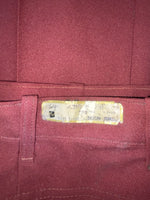 New Vintage Red Dickson Jenkins Polyester Pants #5512 XX-105