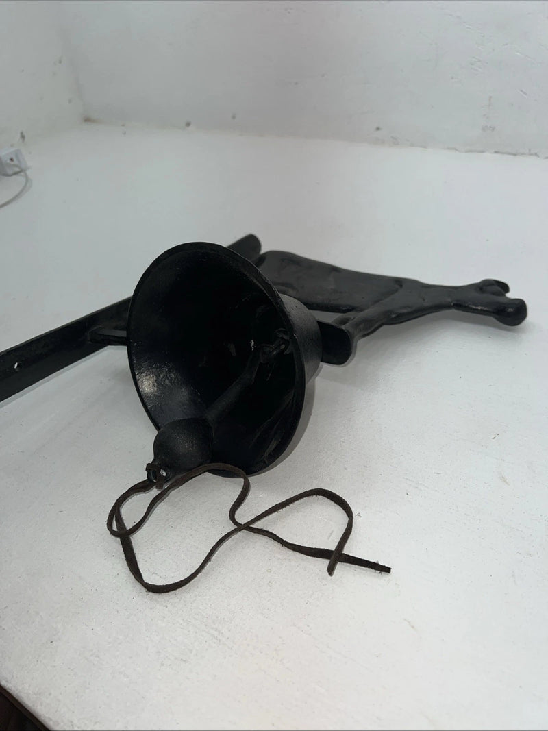 New Black Ceramic Cow Bell Mount 3C-27