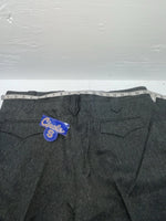 New Vintage Black Circle S Polyester Pants #CP4776 OO-14