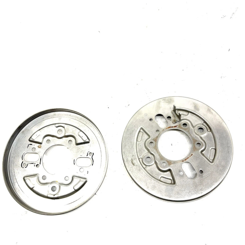 01-04 Honda TRX500 Rancher OEM Front Brake Backing Plate Set 45110-HN5-671 AH79