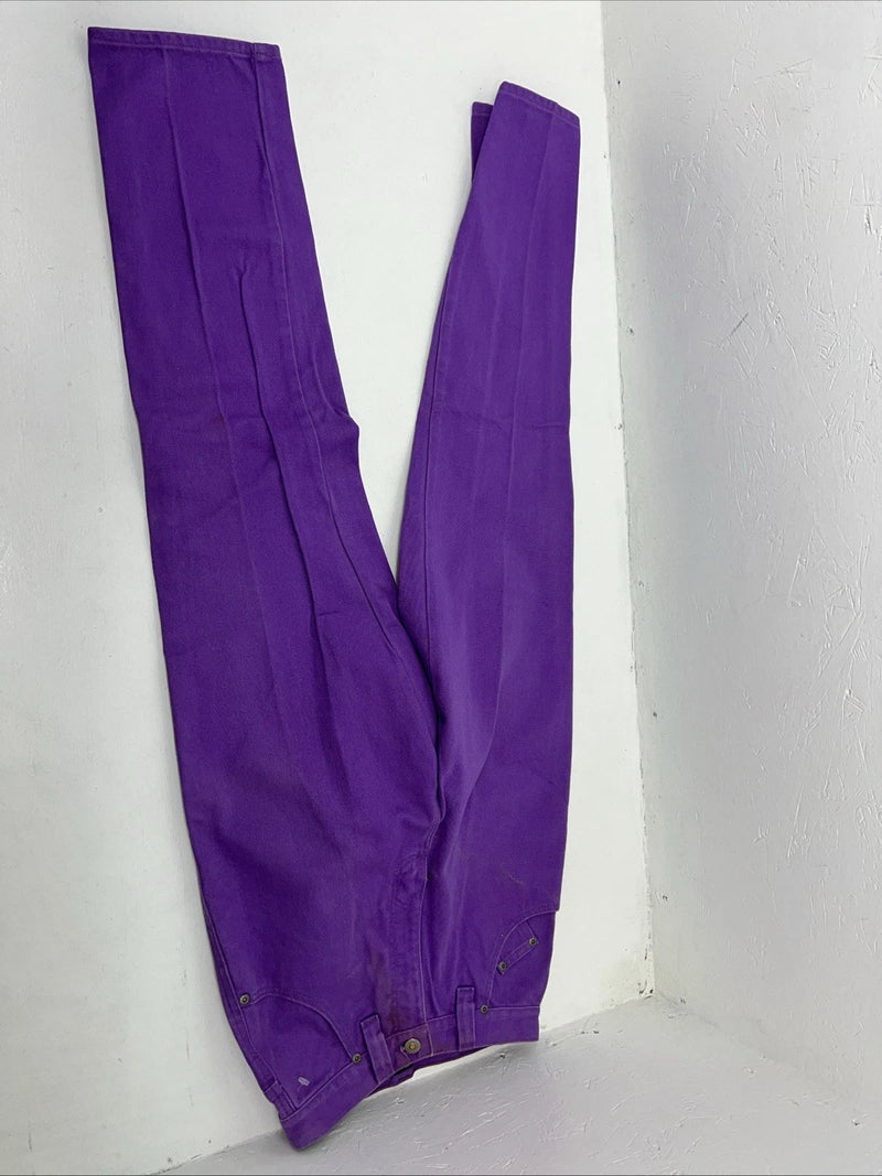 New Women’s Purple Wrangler Silverlake Relaxed Fit Denim Jeans. 13/14x32 P-5