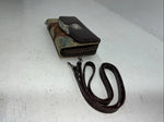 New Congress Leather Fabric Tooled Wallet #100555 P-501