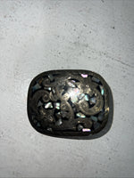 New Girls Copper Turquoise Flower Belt Buckle. F-4