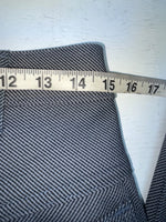 New Vintage Black Speckled Miller Polyester Pants #2624 VV-52
