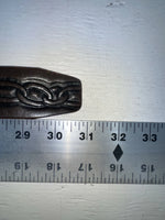 New Brown Genuine Leather Tooled 26” Belt #8103 NN-74 