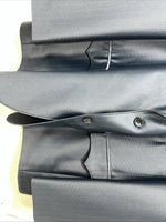 New Men’s Circle S Blue Suit Jacket 52L #24244 Y-610