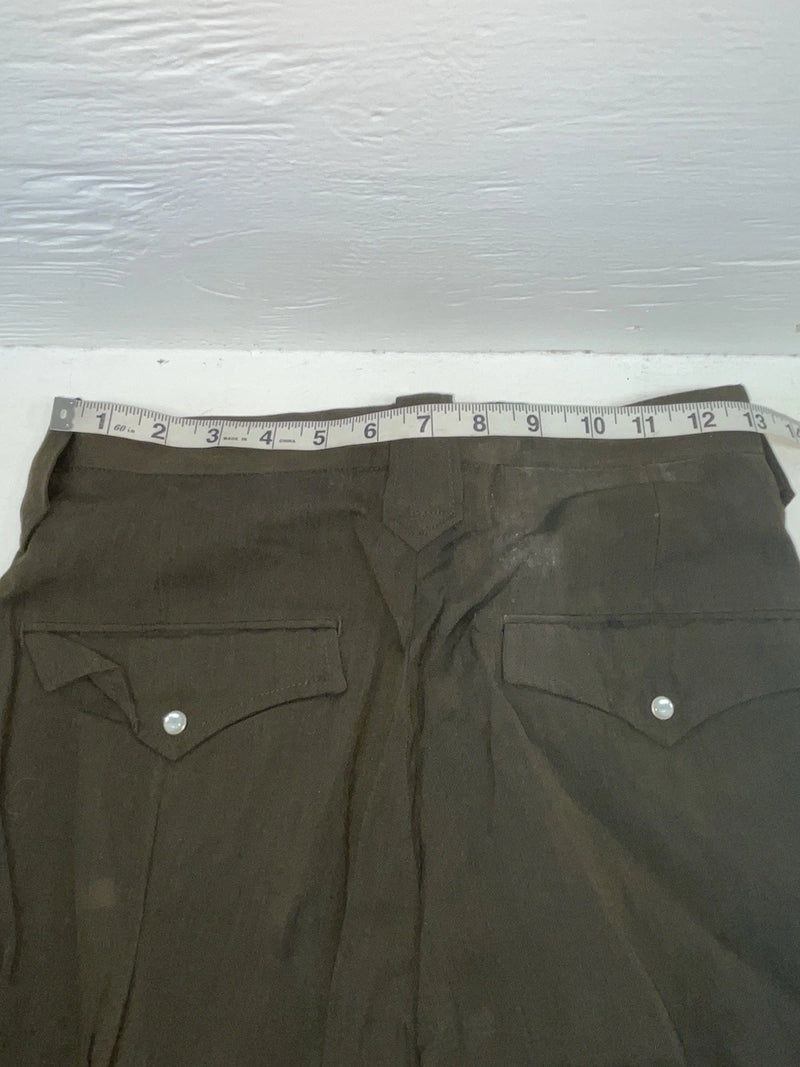 New Vintage Brown Dickson Jenkins Polyester Pants #2171 3A-101