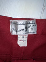 New Vintage Red Dickson Jenkins Polyester Pants 3A-13
