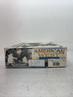 New Men’s Black Lace Up American West Cowboy Boots. 6991 7 E W. 1-44